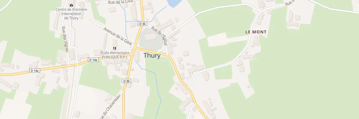 Plan du 5115 Village à Thury