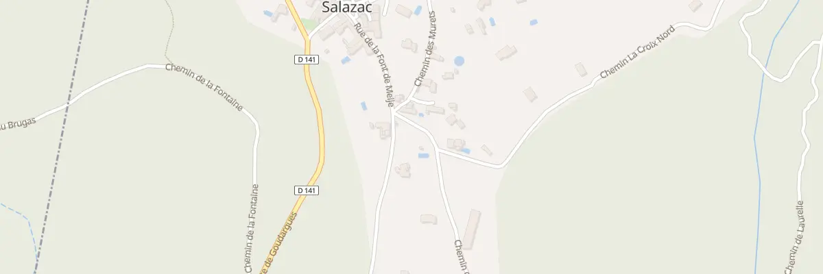 Plan du 51 Che du Paty à Salazac