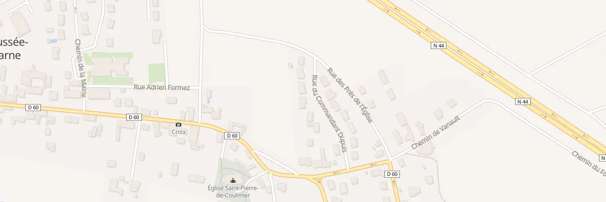 Plan du 7 Rue du Commandant Dupuis à La Chaussée-sur-Marne