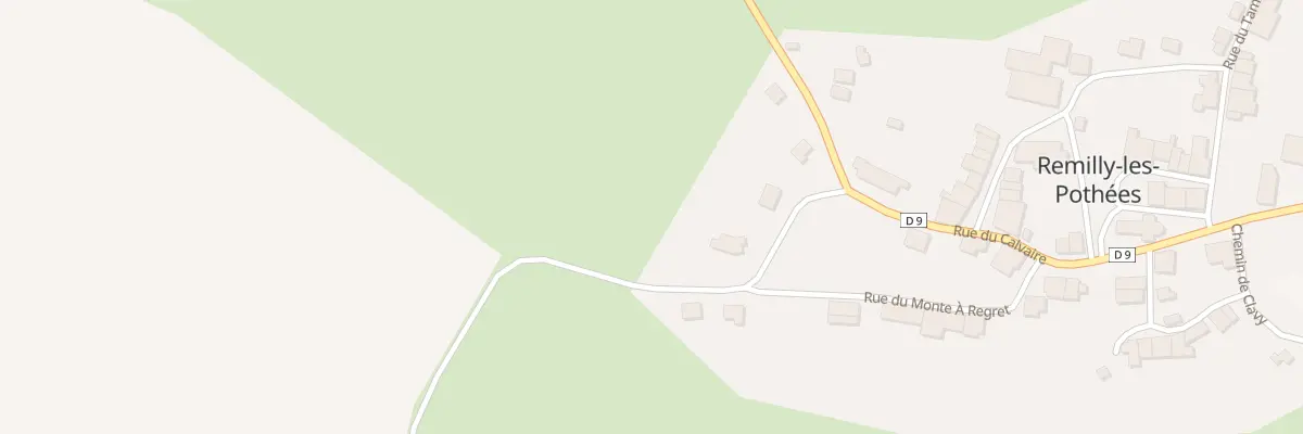 Plan du 6 Le Chemin de Neufmaison à Remilly-les-Pothées