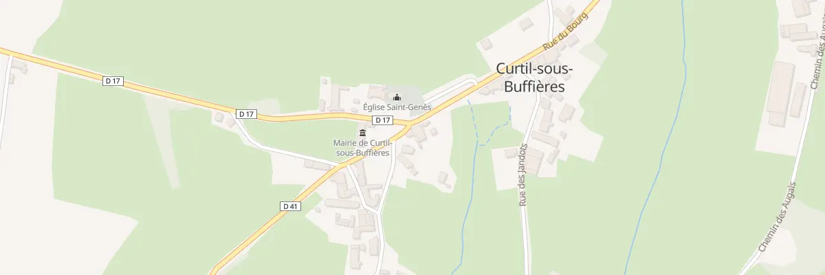 Plan du 5068 Le Village à Curtil-sous-Buffières