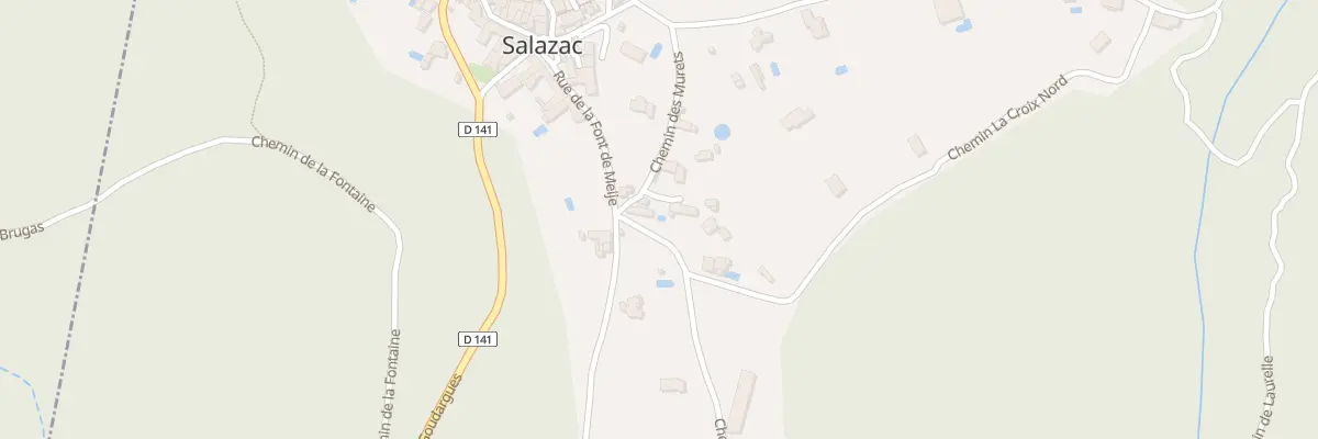 Plan du 5029 Le Village à Salazac