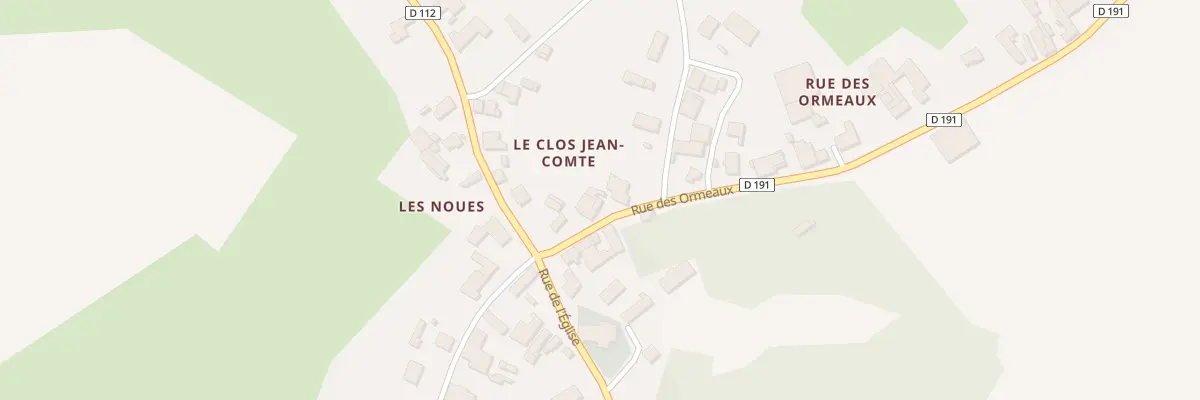 Plan du 5 Rue des Ormeaux à Vauchonvilliers