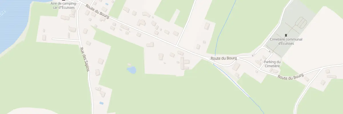 Plan du 16 Rte du Bourg à Écuisses