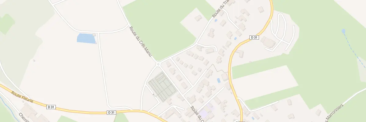 Plan du 102 Vergus à Saint-Vérand