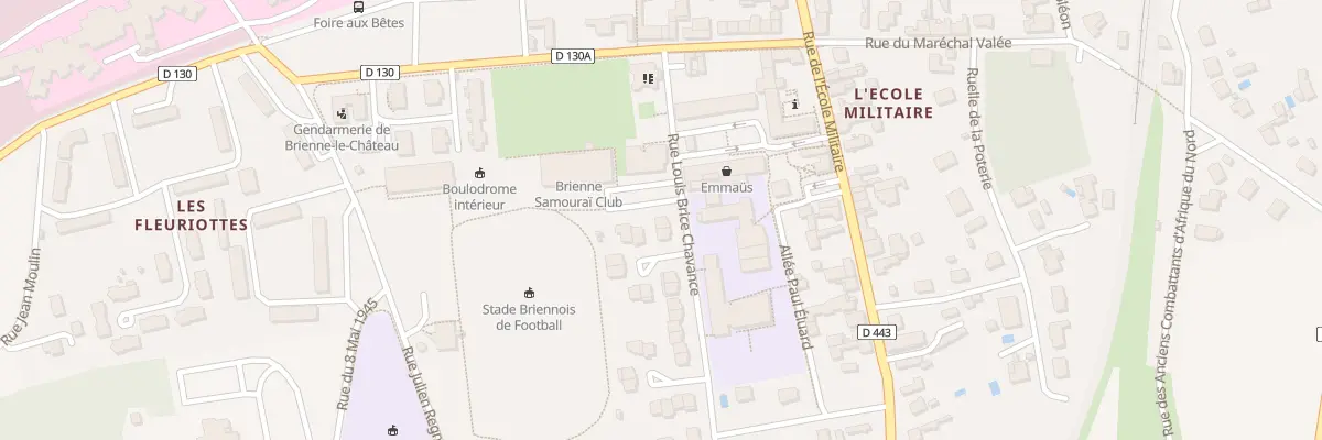 Plan du 1 Rue Louis Brice Chavance à Brienne-le-Château
