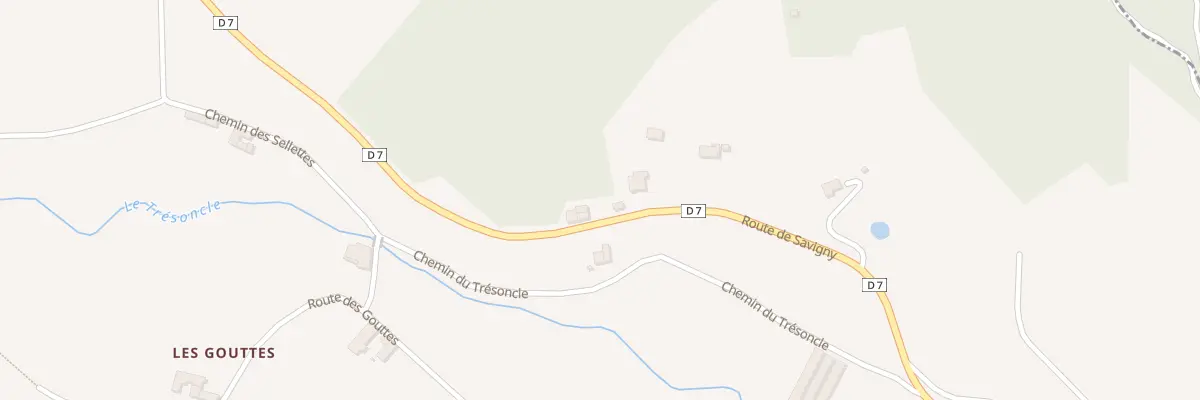 Plan du 1315 Rte de Savigny à Ancy