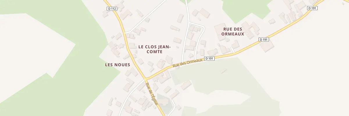 Plan du 7 Rue des Ormeaux à Vauchonvilliers