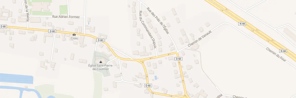 Plan du 51 Gr Grande Rue de Coulmier à La Chaussée-sur-Marne