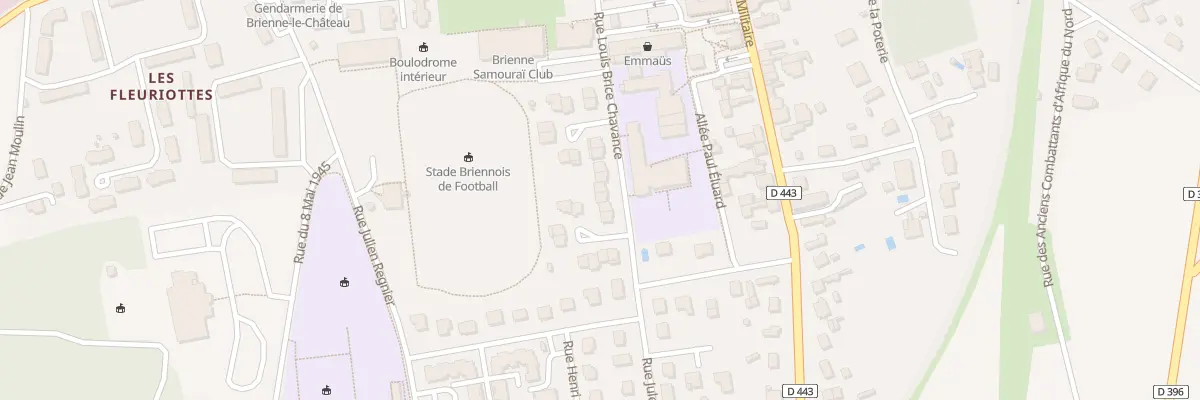 Plan du 15 Rue Louis Brice Chavance à Brienne-le-Château