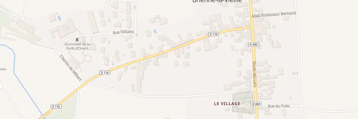 Plan du 14B Rue du Vieux Moulin à Brienne-la-Vieille