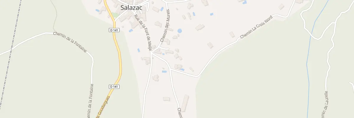 Plan du 5028 La Croix Nord à Salazac