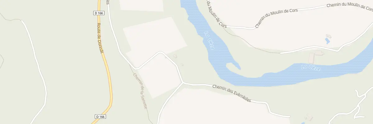 Plan du 5063 Les Evernedes à La Roque-sur-Cèze