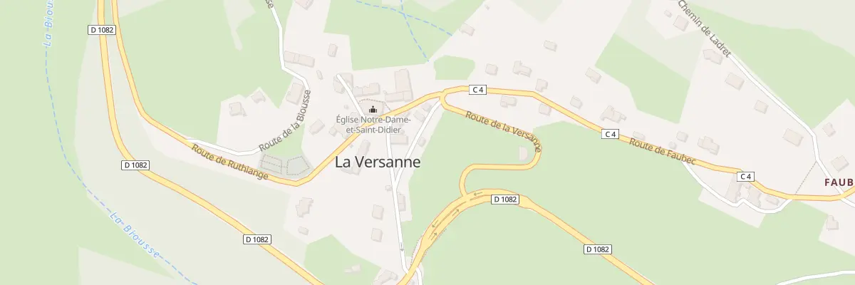 Plan du 57 Rue de Saint Didier à La Versanne