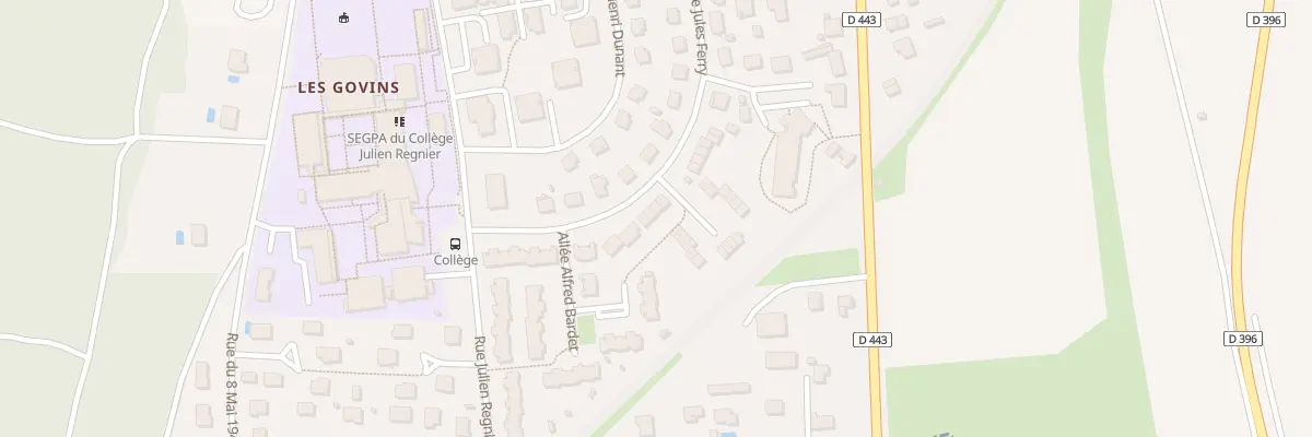 Plan du 34 Rue Jules Ferry à Brienne-le-Château
