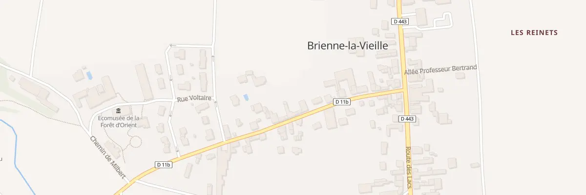 Plan du 13 Rue du Vieux Moulin à Brienne-la-Vieille