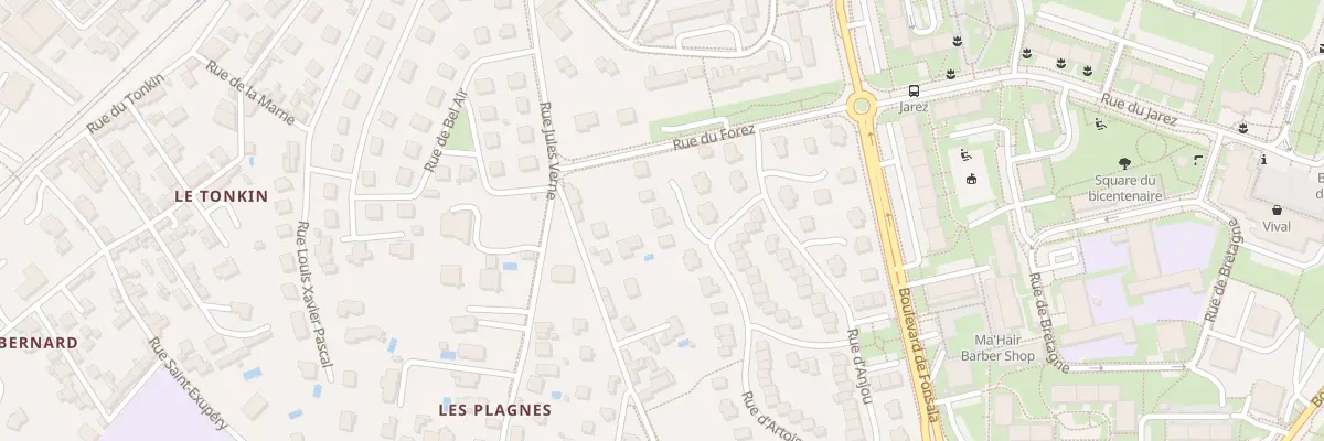 Plan du 29 Rue d’Artois à Saint-Chamond