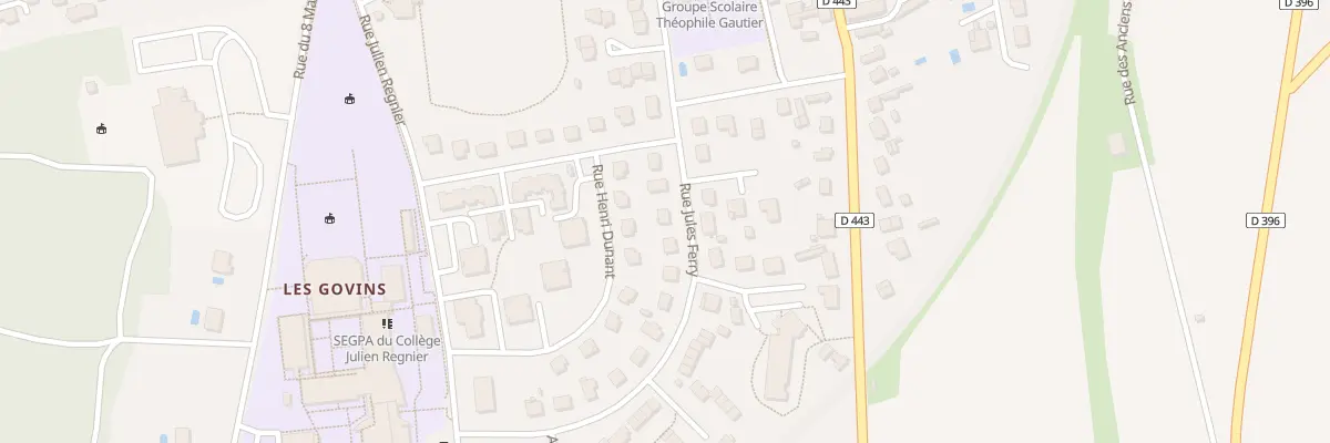 Plan du 9 Rue Jules Ferry à Brienne-le-Château