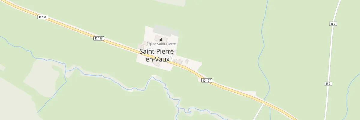 Plan du 2 Pl de la Mairie à Saint-Pierre-en-Vaux