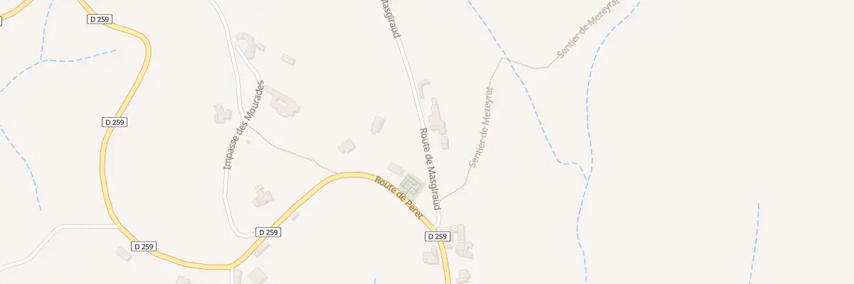 Plan du 5 Rte de Masgiraud à Saint-Andéol-de-Berg
