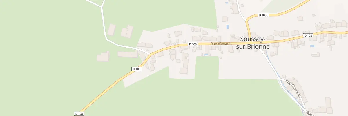 Plan du 47 Rue d’Avault à Soussey-sur-Brionne
