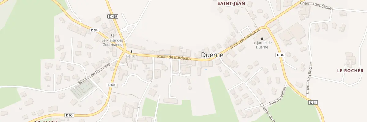 Plan du 5123 Le Bourg à Duerne