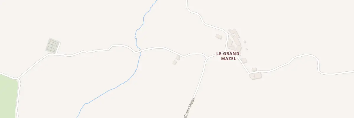 Plan du 5424 Le Grand Mazel à Larajasse