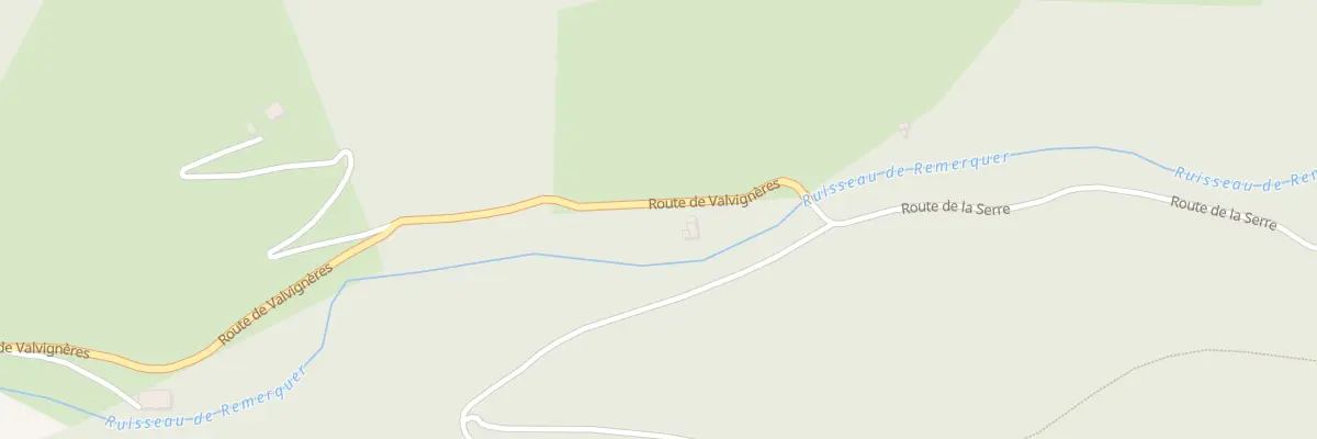 Plan du 5142 Les Fraysses à Valvignères