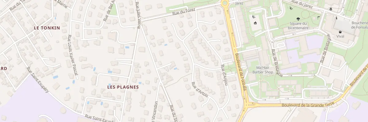 Plan du 21 Rue d’Artois à Saint-Chamond