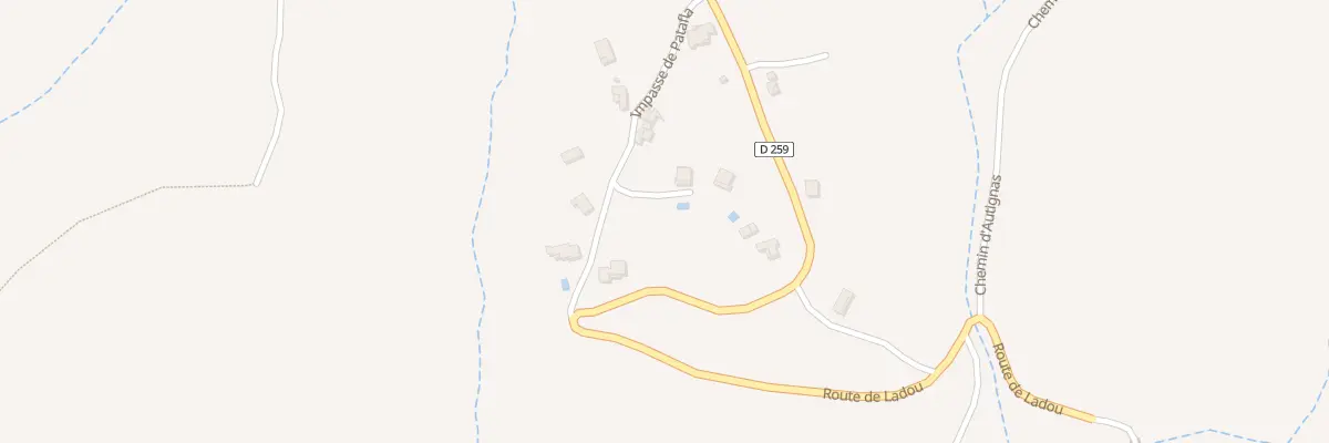Plan du 6 Imp de Patafla à Saint-Andéol-de-Berg