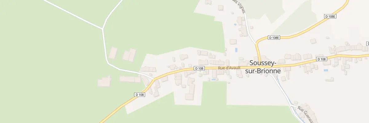Plan du 24 Rue d’Avault à Soussey-sur-Brionne