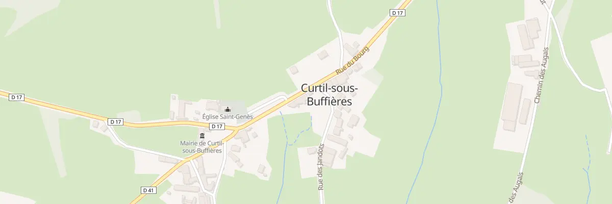 Plan du 5045 Les Jandots à Curtil-sous-Buffières