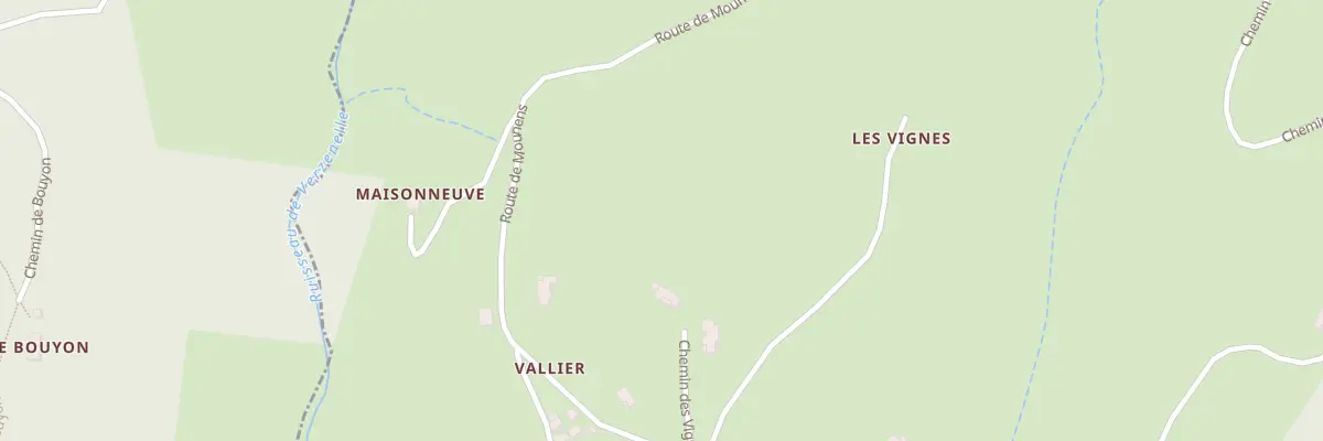 Plan du 105 Che des Vignes à Saint-Basile