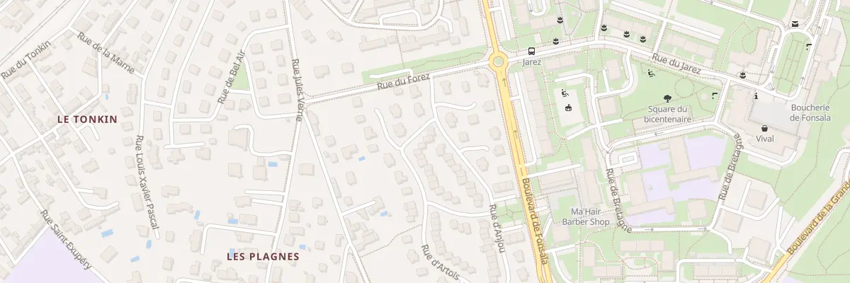 Plan du 44 Rue d’Artois à Saint-Chamond