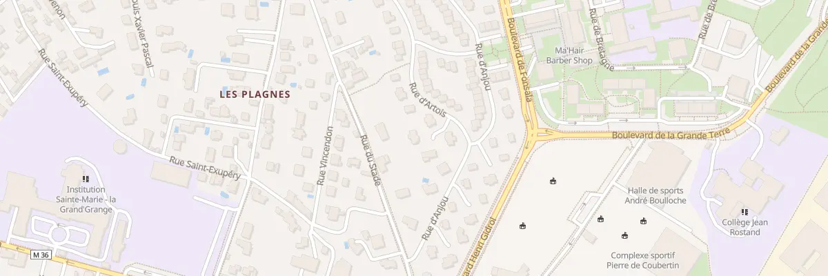 Plan du 5 Rue d’Artois à Saint-Chamond