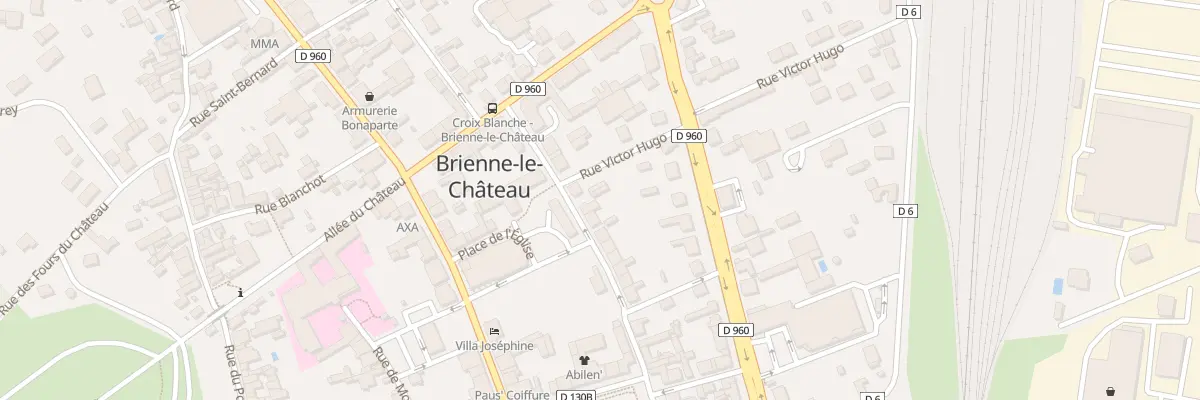 Plan du 23 Rue Contre Amiral Baste à Brienne-le-Château
