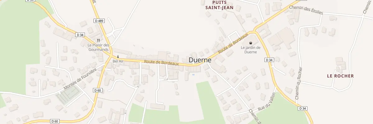 Plan du 5181 Le Bourg à Duerne