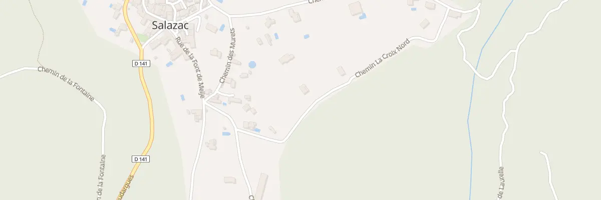 Plan du 5081 La Croix Nord à Salazac
