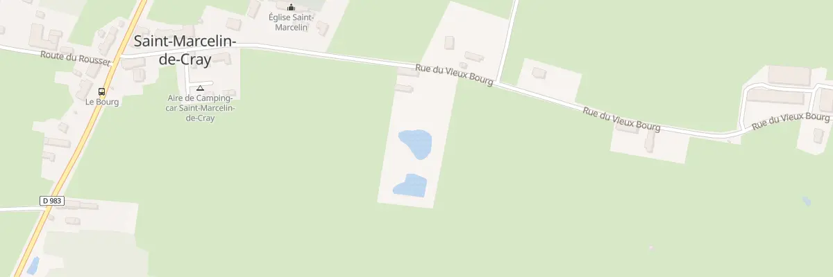Plan du 8 Rue du Vieux Bourg à Saint-Marcelin-de-Cray
