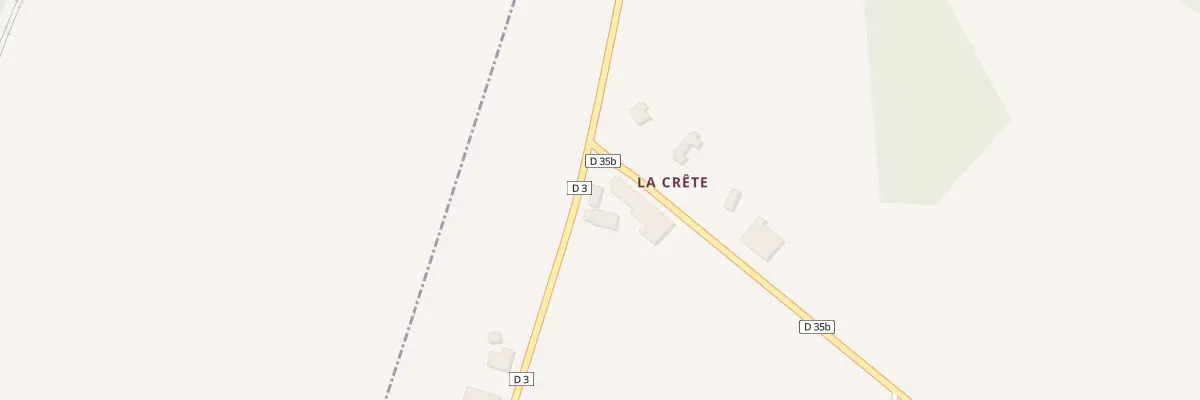 Plan du 2 Les Cretes à Neuvizy