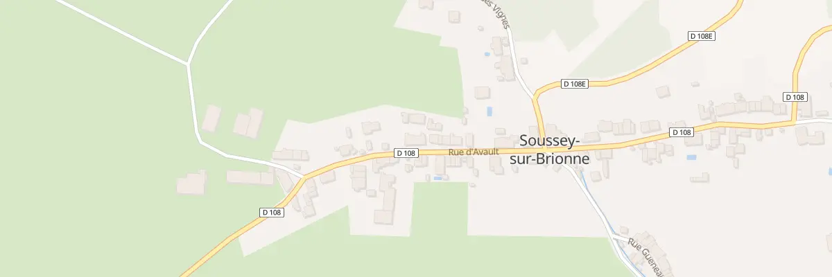 Plan du 18 Rue d’Avault à Soussey-sur-Brionne