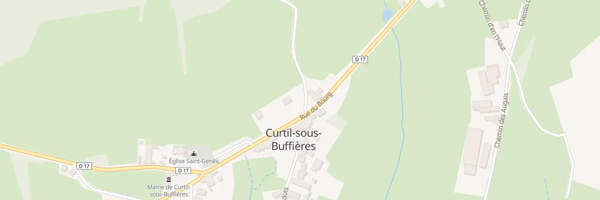 Plan du 5134F La Verchere à Curtil-sous-Buffières