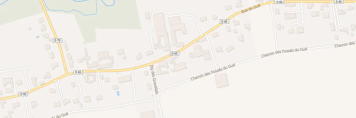 Plan du 200 Rue du Gué à Courtisols