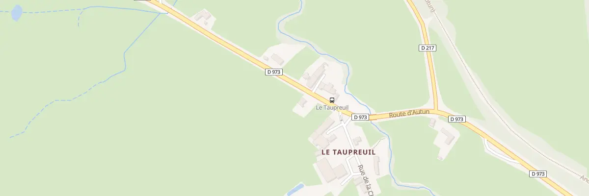 Plan du 11 Rte d’Autun à Saisy