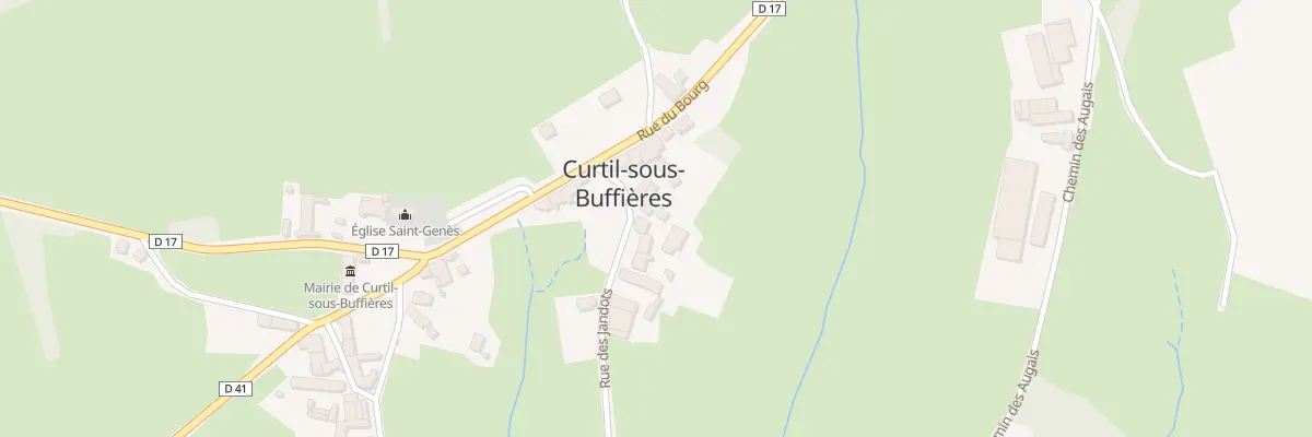 Plan du 5050 Les Jandots à Curtil-sous-Buffières