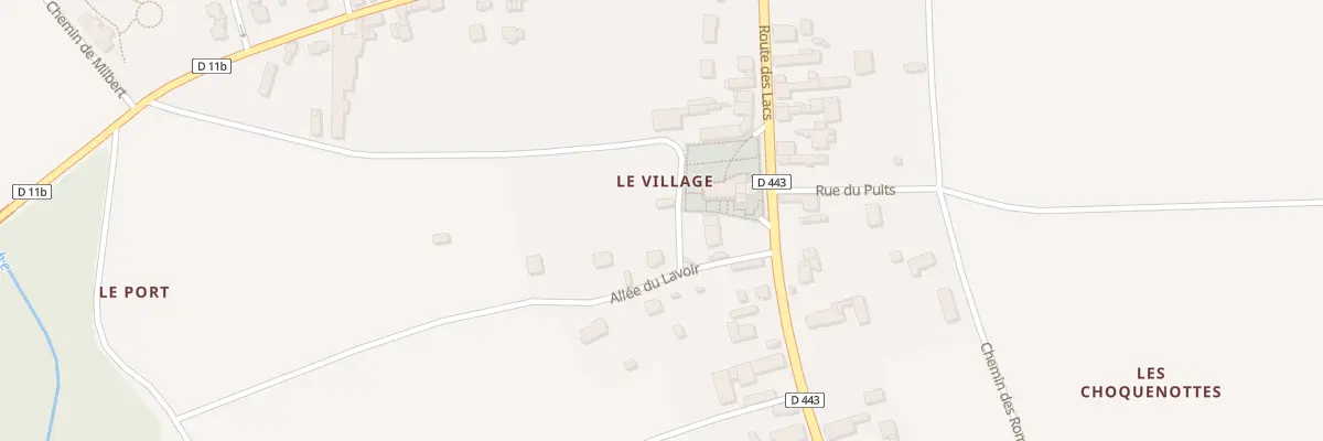 Plan du 4 All du Cerf à Brienne-la-Vieille