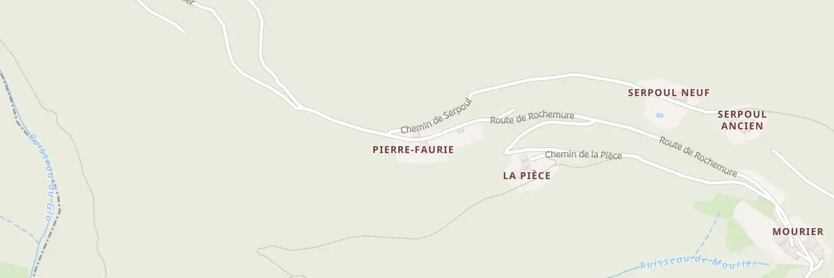 Plan du 5187 Pierre Faurie à Saint-Jean-Chambre