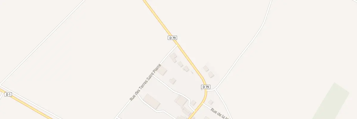 Plan du 3 Rue des Terres Saint Pierre à Marson