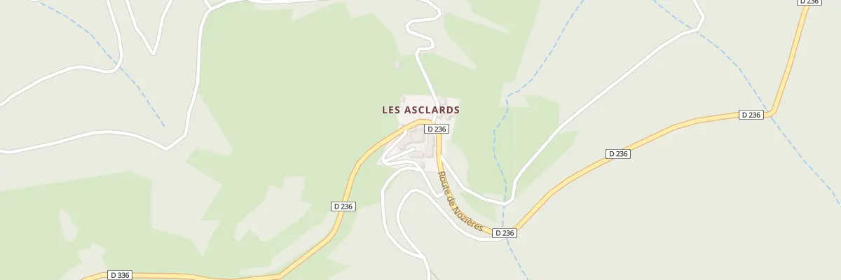 Plan du 1645 Rte de Nozières à Lafarre