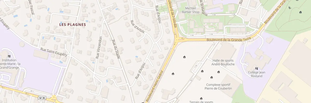 Plan du 18 Rue d’Anjou à Saint-Chamond